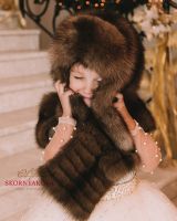 Ушанка из соболя