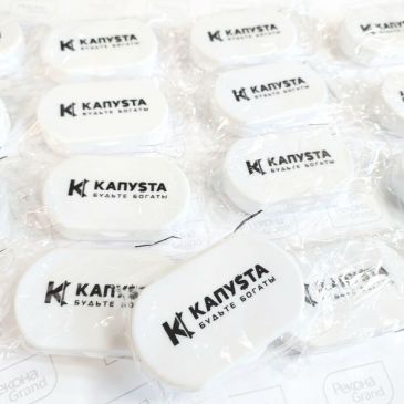 таблетницы с логотипом компании
