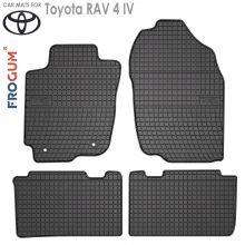 Коврики Toyota RAV 4 IV от 2013 - 2018 в салон резиновые Frogum (Польша) - 4 шт.