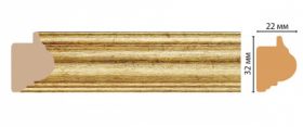 Багет Decomaster 651-176S В32хШ22хД2900 мм / Декомастер.