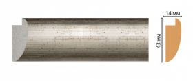 Багет Decomaster FM6-2 В43хШ14хД2850 мм / Декомастер.