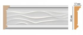 Плинтус Потолочный Decomaster D219-114ДМ В60хШ17хД2400 мм / Декомастер.