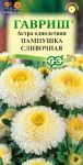 Астра однолетняя Пампушка Сливочная (Гавриш)