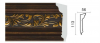Карниз Dekor-Dizayn D129-966 Афродита Д2400хВ113хТ56/Декор Дизайн