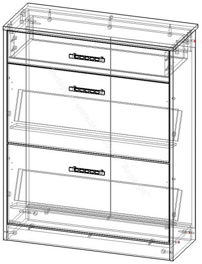 Обувница "Ева-3" М4 Дуб баррик
