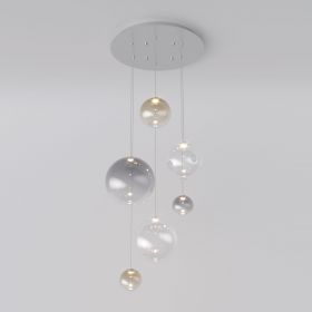 Подвесной Светильник Eurosvet  50230 LED Хром , Металл / Евросвет.