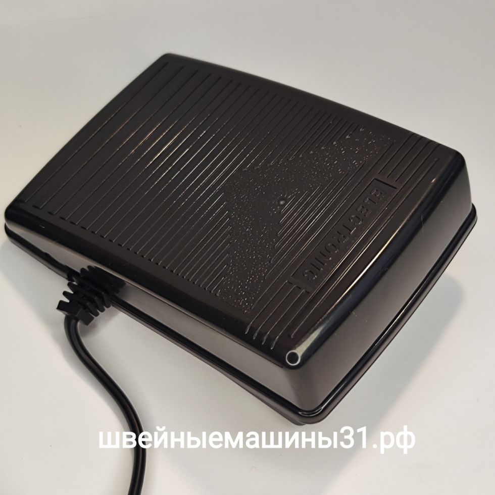 Педаль JEGON MODEL HKT72C 220-240 В; 0.5А;  разъём Dragonfly, AstraLux, Merrylock, Necchi и др.    Цена 1500 руб.