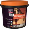 Эмаль для Крыши и Цоколя VGT 10кг Зелёная Полуглянцевая, Акриловая.