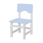 РК-54 Стул МДФ нерегулируемый "Королевский голубой"