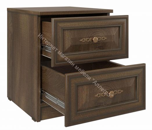 Тумба прикроватная 06.34 Габриэлла New, Дуб кальяри/Дуб коньяк