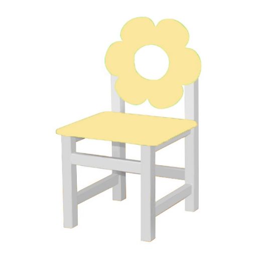 РК-54.2 Стул МДФ нерегулируемый  "Цветок крем-брюле"