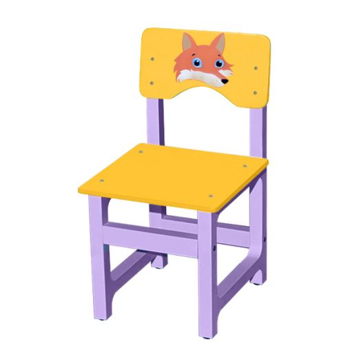 РК-54УФ023 Стул МДФ нерегулируемый  с трафаретным рисунком