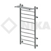 Полотенцесушитель Ника ЛВ (Г) ВП-100/40/46 с Полочкой Водяной с Боковым Подключением.