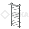 Полотенцесушитель Ника ЛД (Г2) ВП-100/60/66 с Полочкой Водяной с Боковым Подключением.