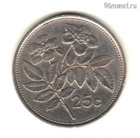 Мальта 25 центов 1993