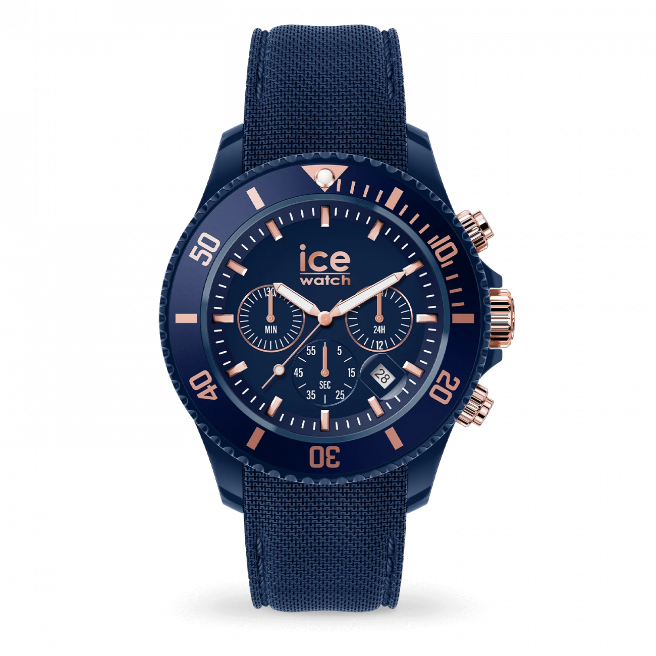 Ice Chrono - Dark Blue Gold