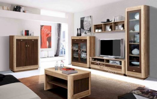 Тумба для ТВ 34.16 Фантазия, Дуб каньон/Дуб кальяри