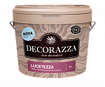 Краска-Песчаные Вихри Decorazza Lucetezza Nova 1л LC 11-42 с Эффектом Перламутровых Песчаных Вихрей / Декоразза Лучетезза Нова.