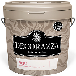 Краска для Стен и Потолков Decorazza Fiora 2.7л FR 10-26 Влагостойкая / Декоразза Фиора.