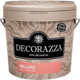 Декоративная Штукатурка Decorazza Velluto 5кг VT 10-66 Эффект Матового Шёлка.