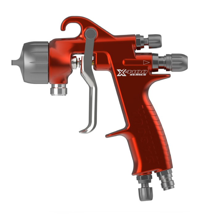 Sagola X4100 Series Pressure Краскораспылитель с воздушной головой ХТ03(HVLP), дюзой 1,2