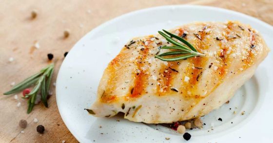 Стейк из индейки на гриле и беби картофелем