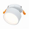 Светильник Встраиваемый Поворотный ST-Luce ST651.538.09 Белый LED 1*9W 3000K 720Lm Ra>90 120° IP20 D85xH68 170-240VV / СТ Люче