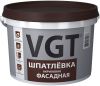 Шпатлевка Фасадная VGT 50кг до 7 мм Акриловая, Водостойкая, Малоусадочная / ВГТ Шпатлевка