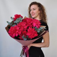 Букет «Малиновый джем»