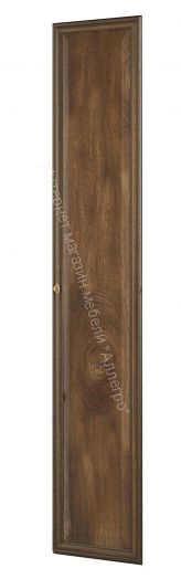 Дверь Габриэлла, 396 мм, Дуб кальяри/Дуб коньяк/патина