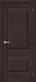 Межкомнатная Дверь с Экошпоном Bravo Прима-2 Wenge Melinga 400x2000, 600x2000, 700x2000, 800x2000, 900x2000мм / Браво