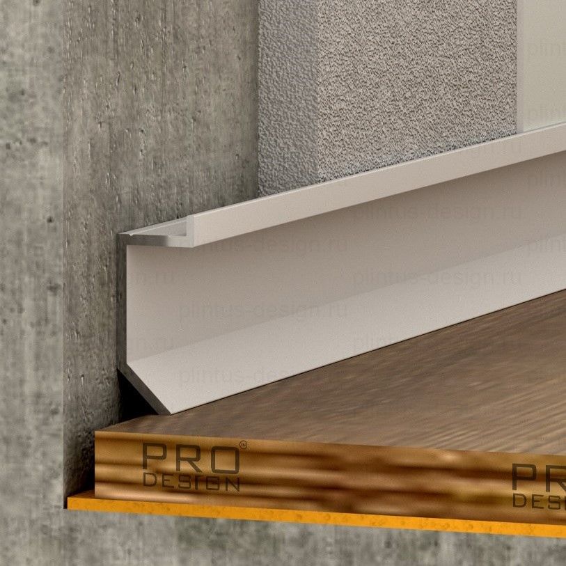 Pro Design Slim 723 теневой плинтус анодированный