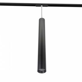 Подвесной Трековый Светильник Citilux Тубус CL01PTL071 LED Чёрный / Ситилюкс.