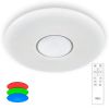 Люстра Светодиодная с Пультом Citilux Санта CL723680G RGB Белый / Ситилюкс.