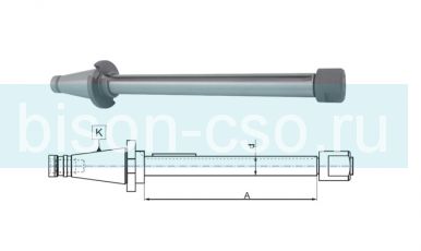Штанга для горизонтально-фрезерного станка  7175-50-50-400 400мм Bison Bial