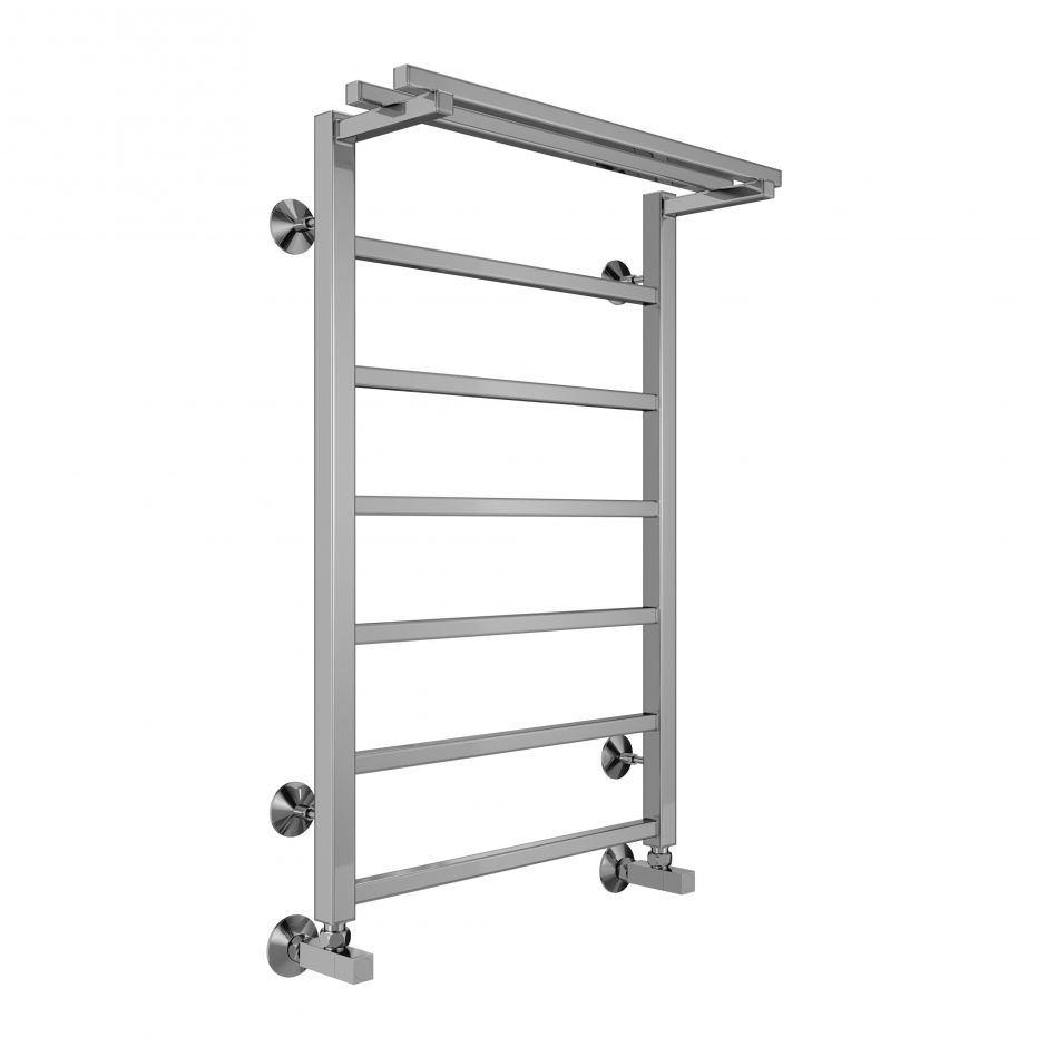 Изображение Полотенцесушитель водяной TERMINUS Контур с полкой П7 50х80