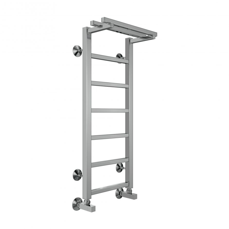 Изображение Водяной полотенцесушитель TERMINUS Контур  П7 30х80 с полкой