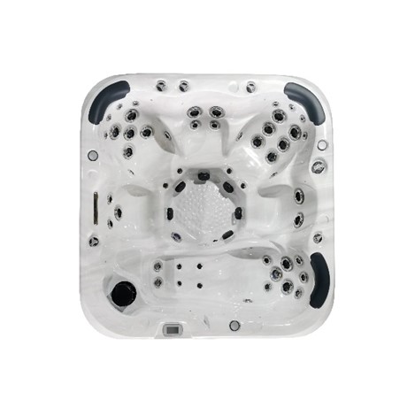 Изображение Квадратный гидромассажный СПА бассейн BestSpas Flores 216х216 на шесть человек