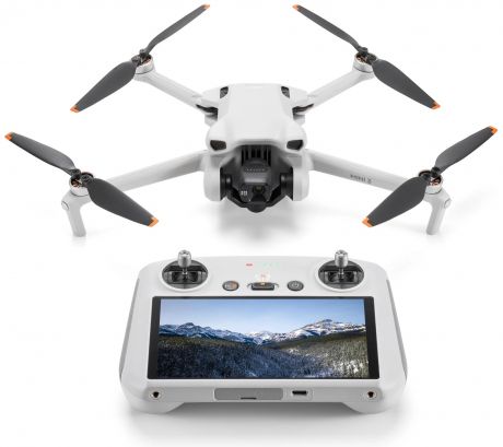 Квадрокоптер DJI Mini 3 (DJI RC) с пультом и дисплеем