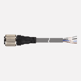 CID4-10R  Серия M8/M12 Connector Cables Кабели с разъемами M8/M12