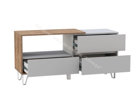 Тумба под ТВ 58.07 Гавана, Кейптаун/Серый