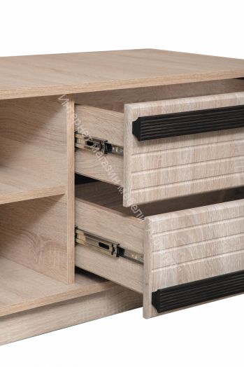 Тумба А-11, Дуб сонома/ПВХ Дуб сонома светлый/Венге