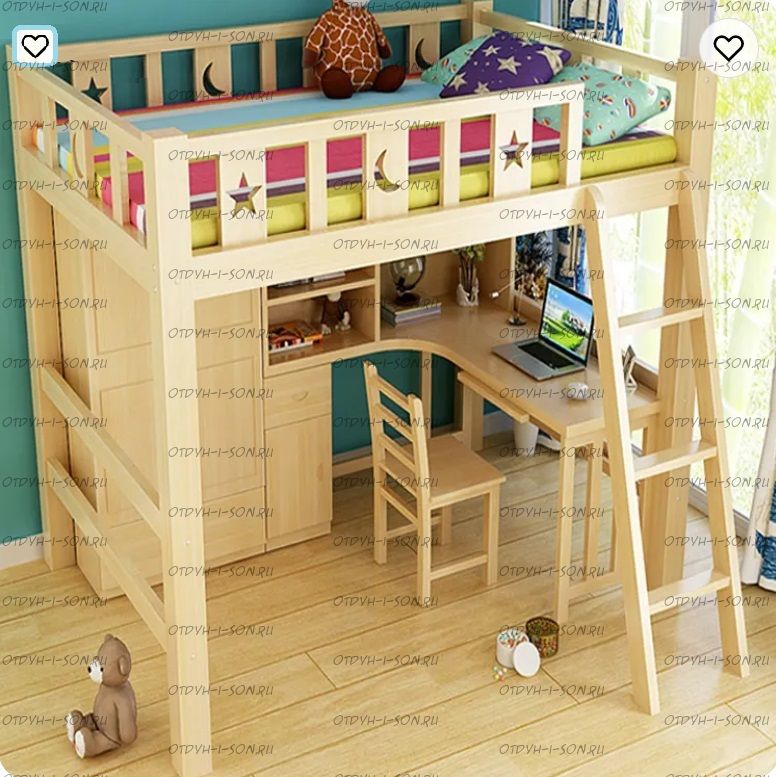 Кровать-чердак Кадет №30