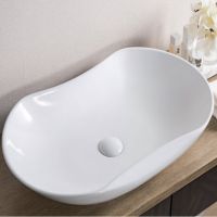 Накладная раковина BelBagno BB1334 66х41 см схема 1