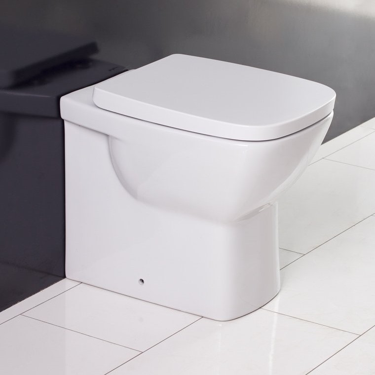 Безободковый приставной унитаз BelBagno Lago (Лаго) BB128CB