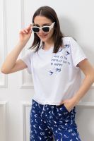Футболка женская 7400 [белый]