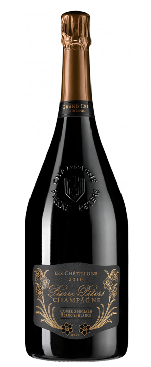 Champagne Pierre Peters Cuvee Speciale les Chetillons Brut Grand Cru, 1.5 л., 2010 г.