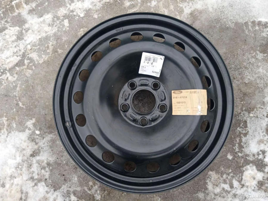 Диск запасного колеса узкий докатка 17" Ford Kuga 1501615 Ford