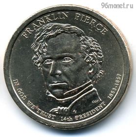 США 1 доллар 2010 P Пирс (14)