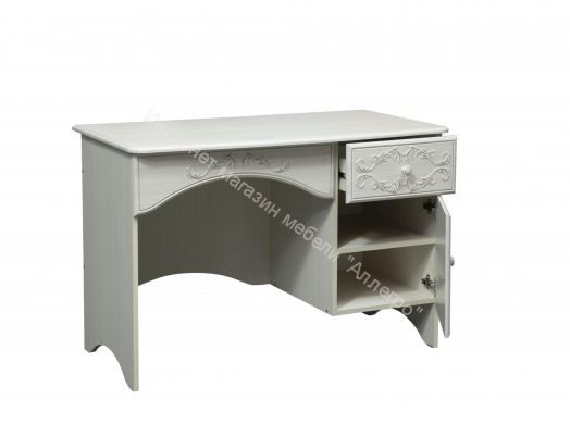 Стол туалетный Каролина (патина), Вудлайн кремовый/Сандал белый